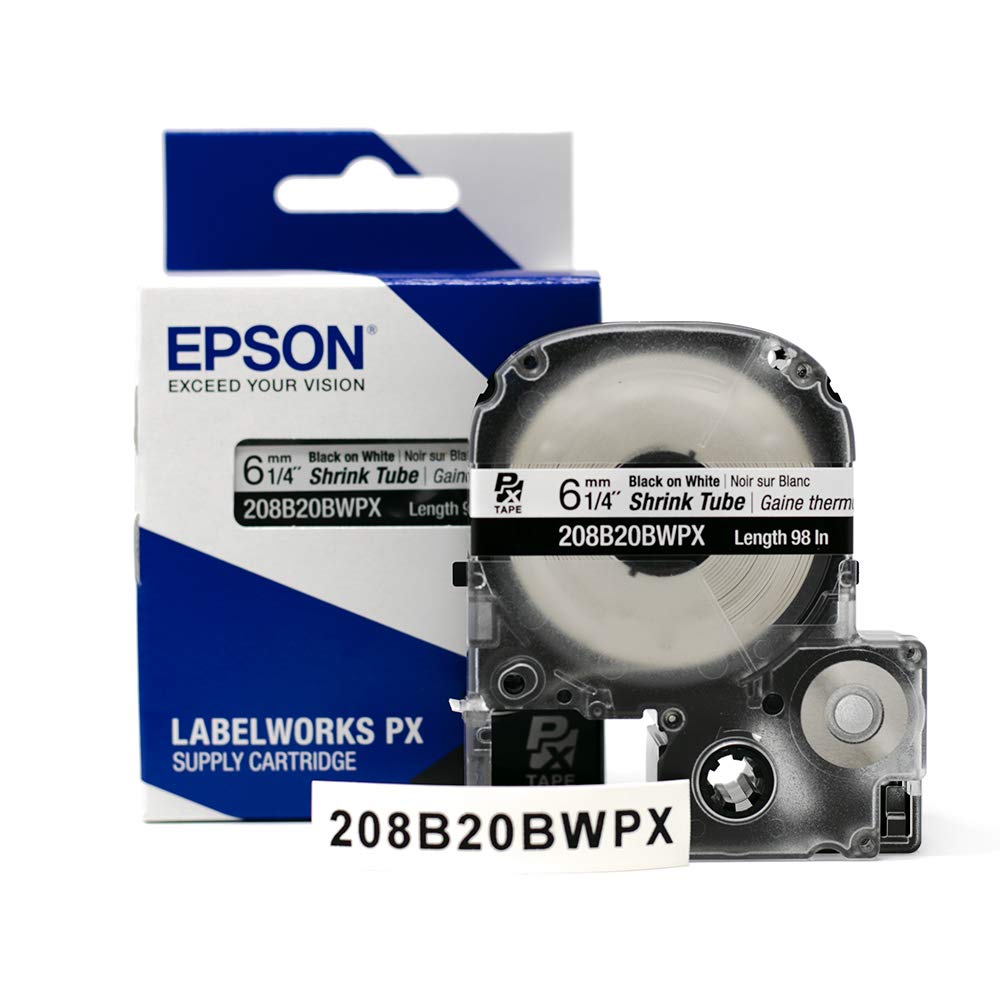 EPSON - 裕　 Amazon.com: Epson LABELWORKS 208B20BWPX Genuine Tape